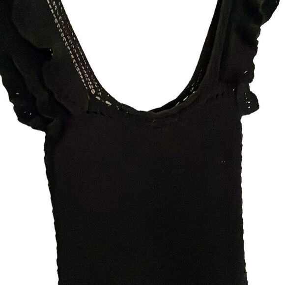 Only, Black Crochet Dress, New with Tags - Picture 9 of 14
